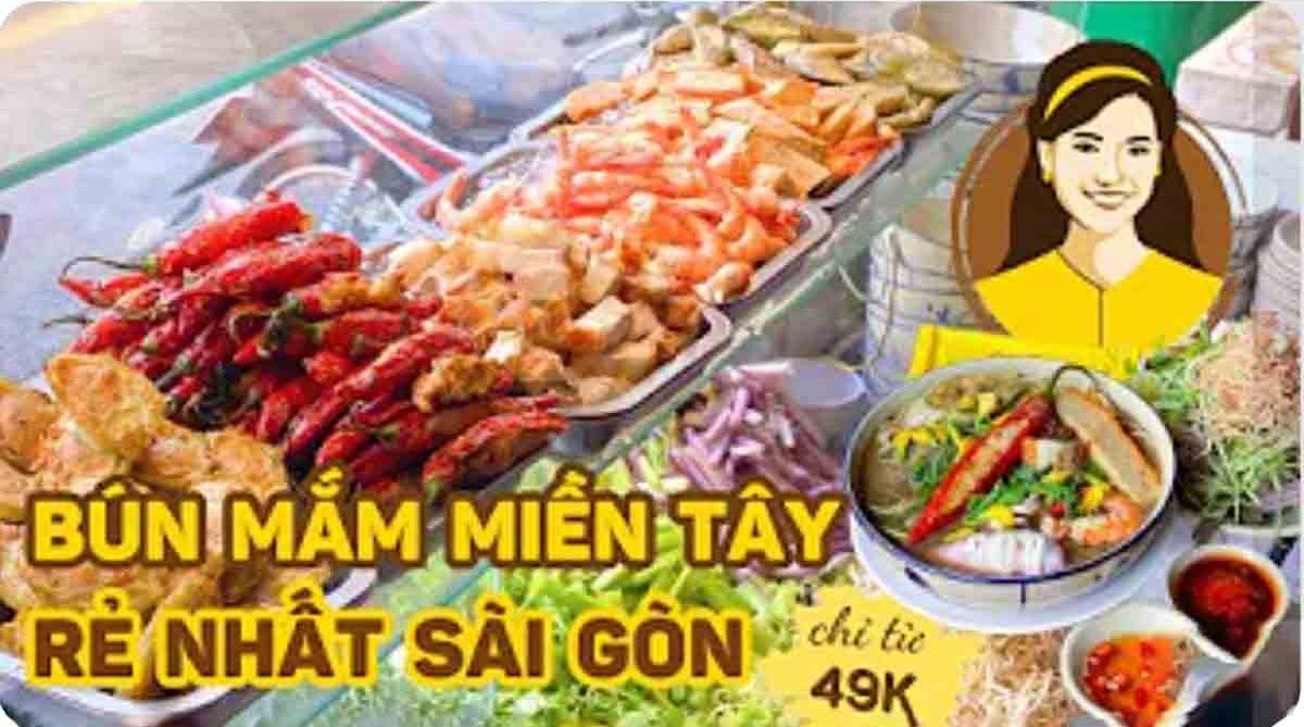 Bún mắm miền Tây rẻ nhất Sài Gòn | Bún Mắm Cô Út chỉ từ 49K