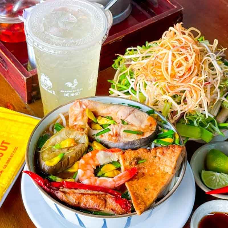 COMBO BÚN MẮM + NƯỚC UỐNG